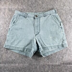 Vintage Patagonia Stand Up Shorts Men's 32 x 5 Light Blue Faded Gorpcore 90s